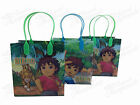 Nickelodeon Go, Diego, Go! Party Favor Supplies Goody Loot Gift Bags [12ct]