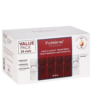 Foltene Pharma Tratamiento Cabello y Cuero Cabelludo para Hombres Value Pack 24 ampollas - Imagen 1 de 1