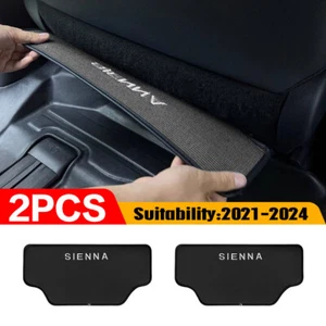 For Toyota SIENNA Car Protector Kick Mats Seat Cover Anti Dirty Car Accessories - Foto 1 di 11