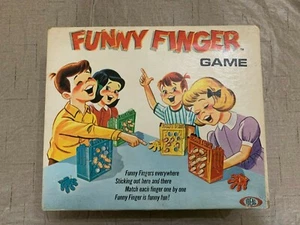 Vintage 1968 Ideal Funny Finger Game - Picture 1 of 3