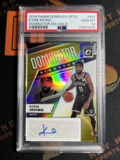 2019 Donruss Optic Kyrie Irving Dominator Signatures Gold Psa 10 