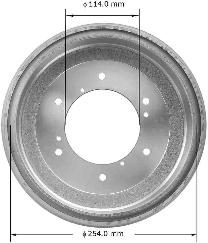 Tambor de freno para camioneta Toyota Bendix 1986-1994 Foto 1 de 1