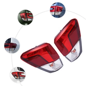 Pair LED Outer Tail Lights Red Rear Lamps & Bulb For Subaru Forester 2019 2020 - Imagen 1 de 24