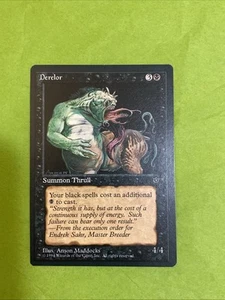 Vintage 1995 MTG Derelor - Fallen Empires - Bild 1 von 6