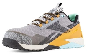 Reebok Work Nano X1 Adventure Work EH Comp Toe Herren Gr. 9,5 W grau/orange RB3482 - Bild 1 von 6