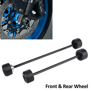 Wheel Fork Axle Slider Falling Crash Protector Cover For SUZUKI GSX-8R GSX-8S - Picture 1 of 42