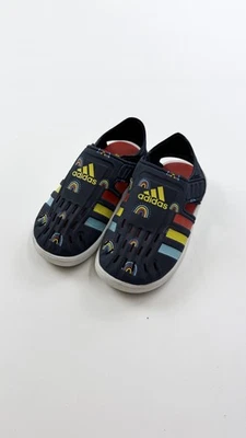 Adidas Zapatos Niños Talla 12K Azul Rojo Arco Iris Verano Sandalias Agua Playa PBS698011 Foto 1 de 4