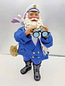 Vintage 2000 Possible Dreams Sea Captain Maritim Figur Möwe blau 8 Zoll LESEN - Bild 1 von 5