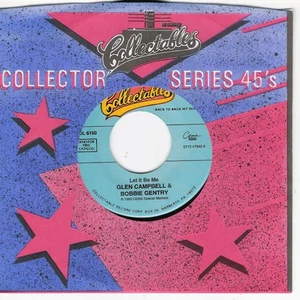 Glen Campbell & Jody Miller Let It Be Me/Queen of the House (Vinyl) 7" Single - Picture 1 of 1