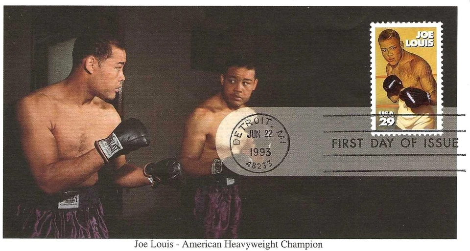 Joe Louis-American Heavyweight Champion #2766 FDC Mystic Cachet M5207 - Imagem 1 de 1