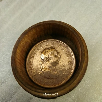 1806 George III 3rd One Penny Coin | Fine Collectable Grade - Image 1 of 4