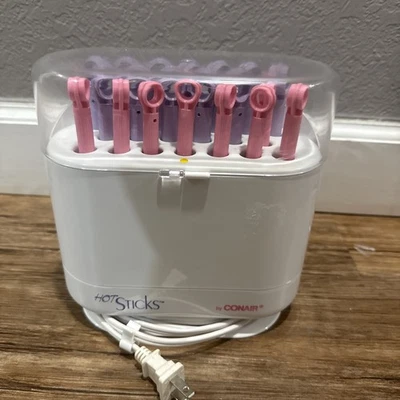 Conair Hot Sticks Hot Rollers Протестированные Работы Танцевальные Конкурсы Винтажная Модель HS19 - Изображение 1 из 3