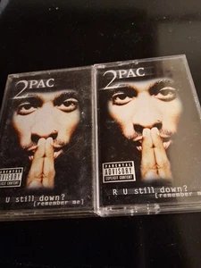 2Pac TUPAC SHAKUR R U Still Down Rap Cassette 1 & 2 Me Against The World Tested - Picture 1 of 9