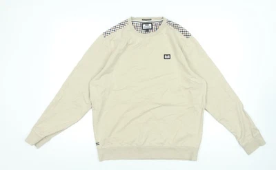 Sudadera Weekend Offender Hombre Beige Algodón Cuello Redondo L - Imagen 1 de 4