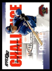 2003 Donruss Studio - Big League Challenge Alex Rodriguez #BLC-19 016/400 - Bild 1 von 2