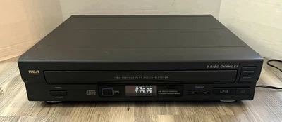 RCA Model RP-8055C Five Disc Carousel CD Changer Tested Works No Remote - Image 1 of 4