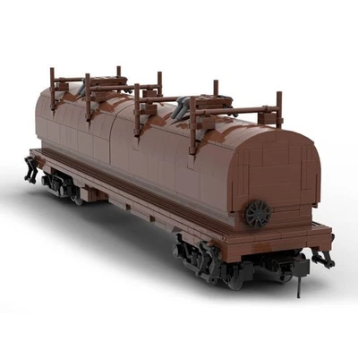 Compatible Coil Car for Train Series 966 Pieces Building Toys Set - Image 1 of 4