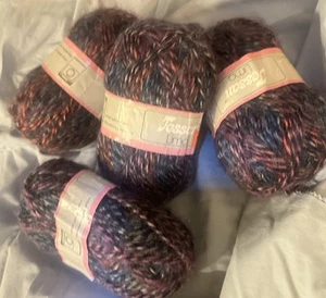 Vintage 4 Tessan Lima Pink 90% acrylic 10% mohair Lima By Tessan Jessan - Picture 1 of 2