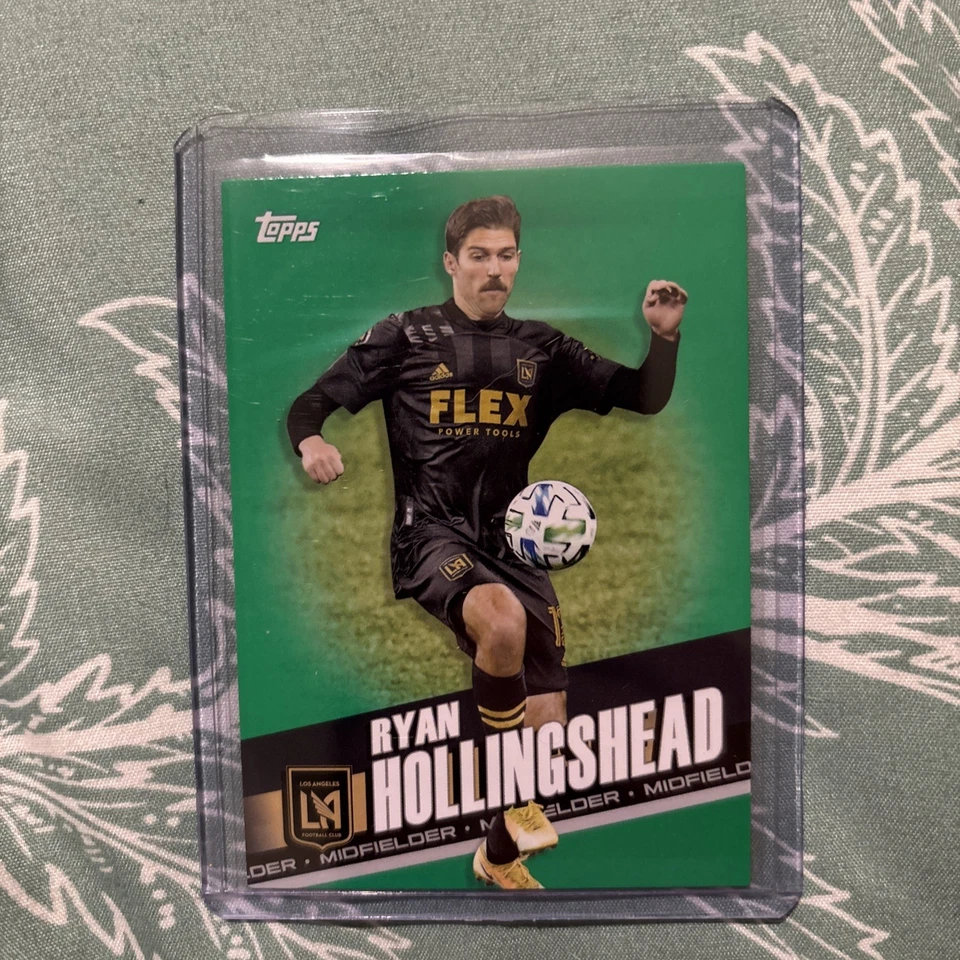 2022 Topps MLS-#30 Ryan Hollingshead Green /75 - Image 1 of 1
