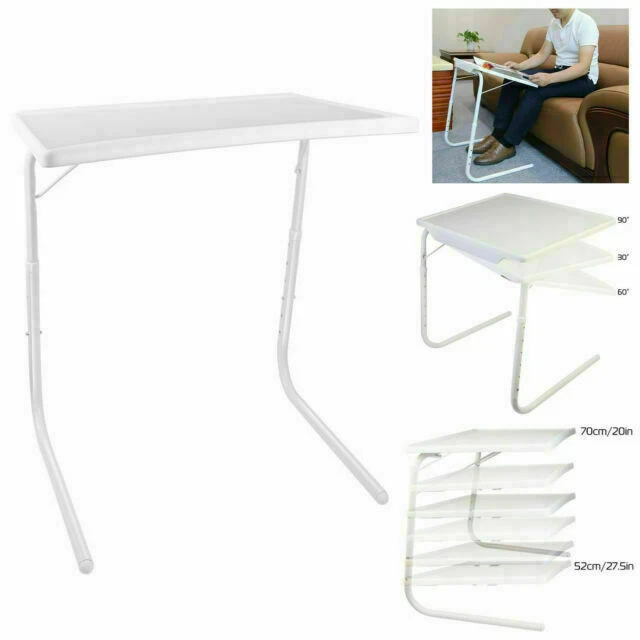 iMountek GPCT1287 Foldable Tray Table - White