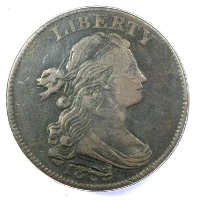 1803 Draped Bust Large Cent 1C - ANACS VF30 Details - Rare Early Date Penny - Image 1 of 4