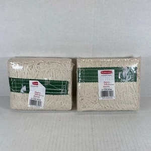 LOT OF 2 - Rubbermaid Super Stitch Medium Mop Head Tailband (D11206WH00) - Picture 1 of 5