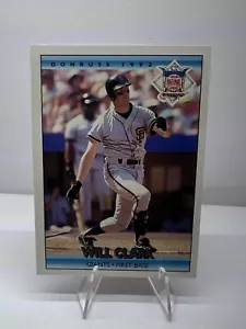 Donruss #428 Will Clark 1992 - Foto 1 di 2