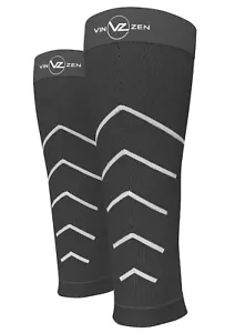 2 Pairs Calf Compression Sleeves - Footless Leg Socks For Women & Men Leg Relief - Picture 1 of 53
