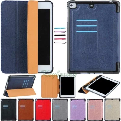 For iPad 9th 8th 7th 6th 5th Gen/Mini/Air/Pro Folding Smart Leather Case Cover - Image 1 of 4