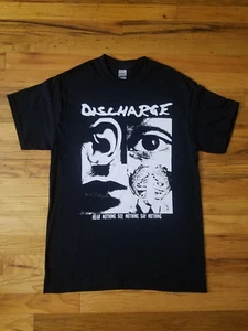 Discharge - Hear Nothing Shirt discharge, discharge punk,hear nothinG Unisex Tee - Picture 1 of 2