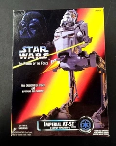 Vintage 1995 Kenner Star Wars Power of the Force AT-ST Scout Walker sealed - Picture 1 of 6