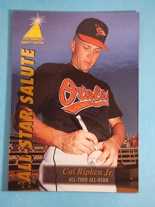 1995 Pinnacle Zenith All-Star Salute Cal Ripken Jr Baltimore Orioles #1 ⚾ - Picture 1 of 2