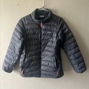 Patagonia Kids Navy Blue Puffer Coat Size XL - Picture 1 of 7
