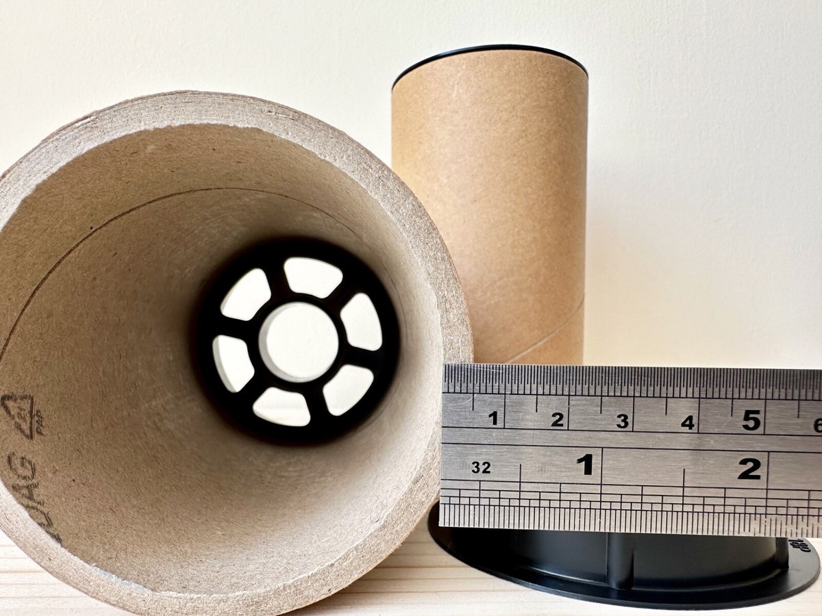 Tubi Per Poster - 2 Pezzi, 37.5x5cm, Rosso, Per Archiviazione E Spedizione Carta - Foto 3