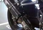 R&G Exhaust Protector (Yoshimura R-77) Black Honda Vfr1200 2010 - 2011
