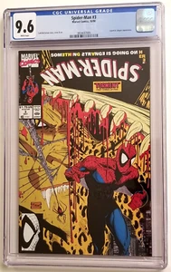Spider-Man #3 CGC 9.6 NM+ White McFarlane Art Cover Marvel 1990, Lizard, Calypso - Bild 1 von 2