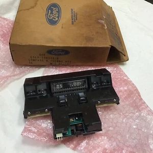 NOS Ford Lincoln Overhead Console Display Compass Thermometer Computer E5LY - Bild 1 von 10