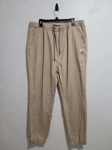 NWT AÉROPOSTALE Men's Jogger Pants Pull On Elastic Waist Drawstring.Size 2XL - Picture 1 of 12