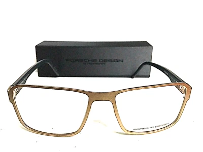 PORSCHE DESIGN P 8290 P8290 D 56mm Rx Silver Men's Eyeglasses Frame Italy - Image 1 of 4