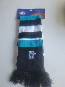 Port Adelaide Power Scarf New Afl Football - Picture 1 of 3