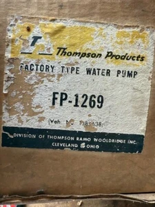 VINTAGE original 1961 Buick V8 4400, 4600, 4700, 4800 w/ air con Water Pump - Picture 1 of 7