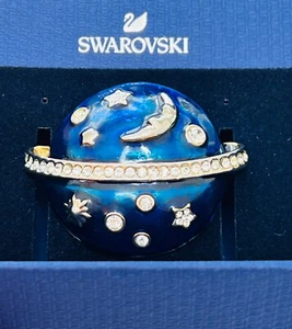 SWAROVSKI SATURN BROOCH - Picture 1 of 3
