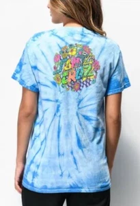 Rare Vintage Santa Cruz Tie Dye Flower Shirt Sz Small - Picture 1 of 6