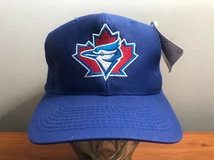 NEW VINTAGE TORONTO BLUE JAYS SNAPBACK CAP BASEBALL HAT LOGO ATHLETIC NWT e - Picture 1 of 9