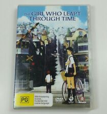 A Girl Who Leapt Through Time DVD Japanese Anime 2 Discs 