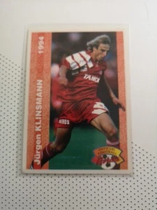 Jurgen Klinsmann As Monaco Carte Official Football Cards Panini 1994 #198 - Imagen 1 de 3