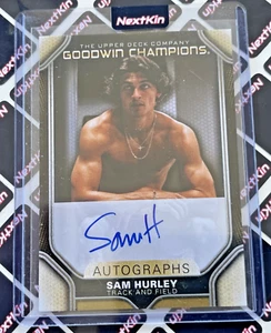 Sam Hurley 2024 UD Goodwin Champions #A-SH Base Auto Autograph - Bild 1 von 2