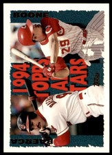 1995 TOPPS - ALL STARS #385 CARLOS BAERGA/BRET BOONE INDIANS/REDS