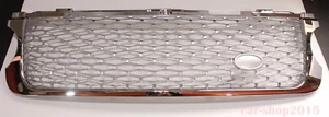 Performance RANGE ROVER L322 10-12 Front Bumper Grille Chrome&Silver LAND ROVER - Foto 1 di 5