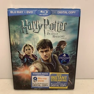 Harry Potter And The Deathly Hallows Part II Blu-Ray +DVD New Sealed - Picture 1 of 6